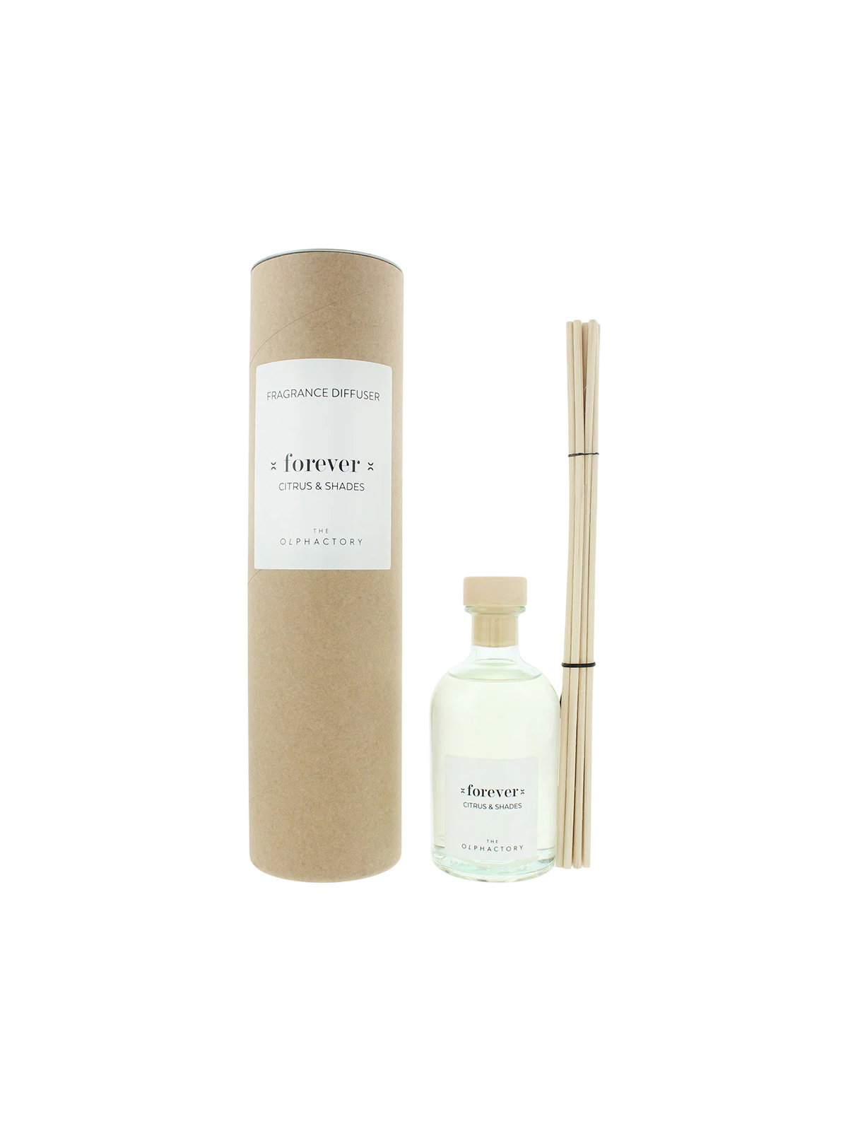 The Olphactory Forever Citrus & Shades bastoncini profumati diffusore di aromi 100ml