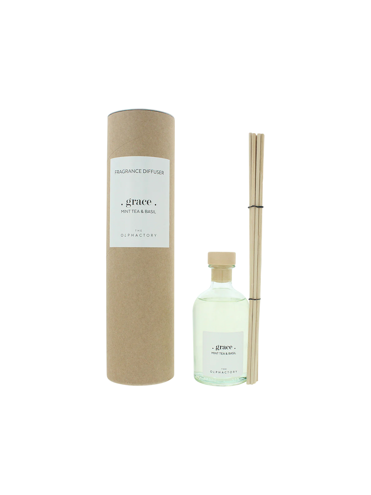 The Olphactory Grace Mint Tea & Basil bastoncini profumati diffusore di aromi 100ml