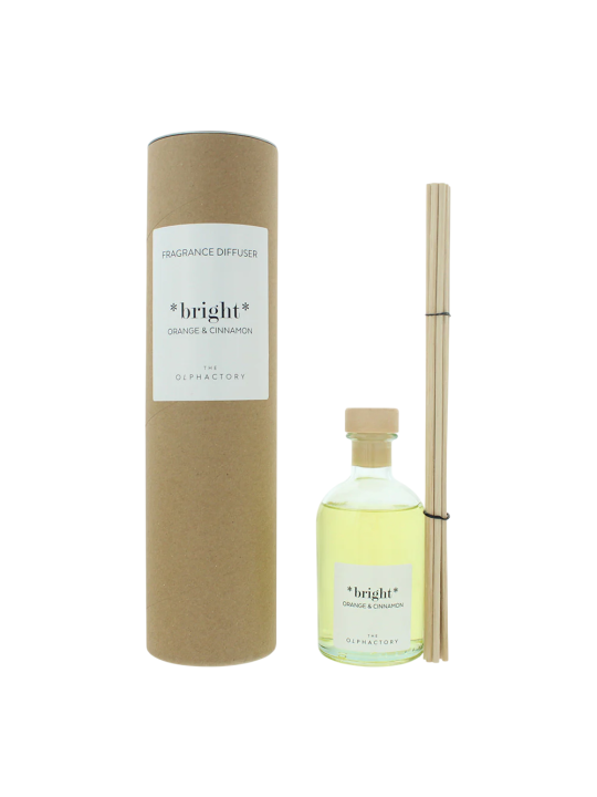 The Olphactory arancio brillante e cannella bastoncini profumati diffusore di aromi 100ml