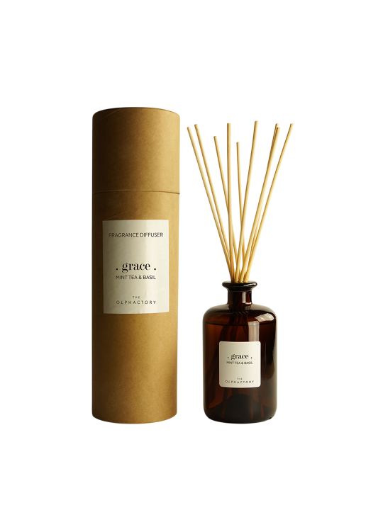 The Olphactory Grace Mint Tea & Basil bastoncini profumati diffusore di aromi 500ml