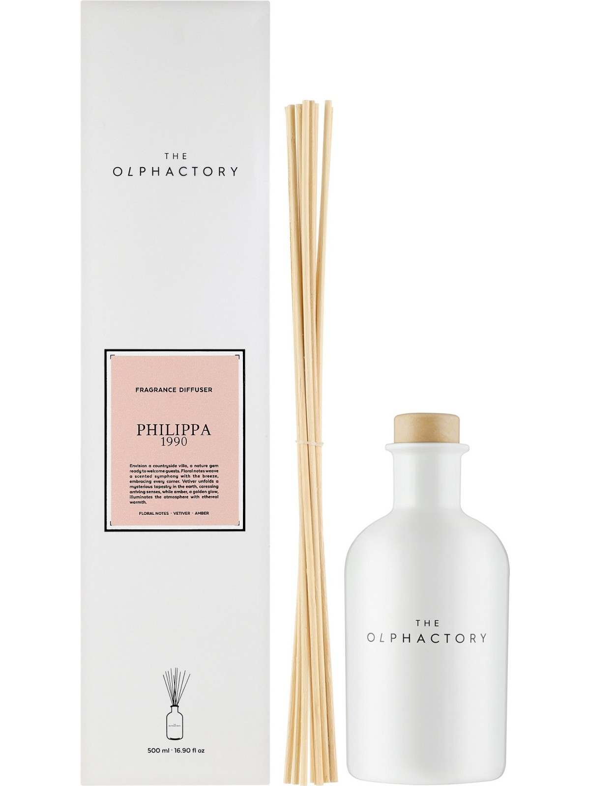 The Olphactory Philippa 1990 bastoncini profumati diffusore di aromi 500ml