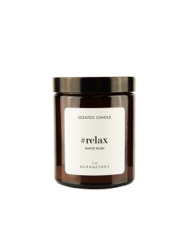 The Olphactory Relax White Musk candela profumata 135 g