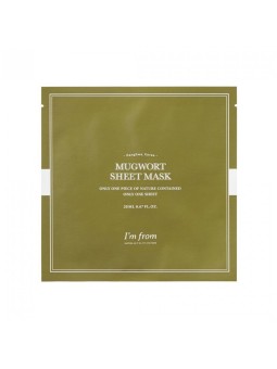 I'm From Mugwort rivitalizzante idratante maschera in tessuto per viso 20ml