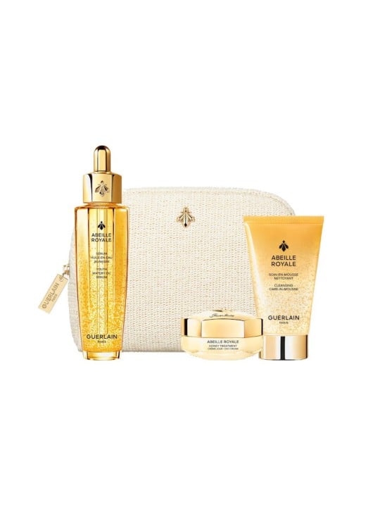 Set Guerlain: Abeille Royale ripristino del volume olio per viso e collo 50ml + Abeille Royale miele Anti-età giorno crema per v