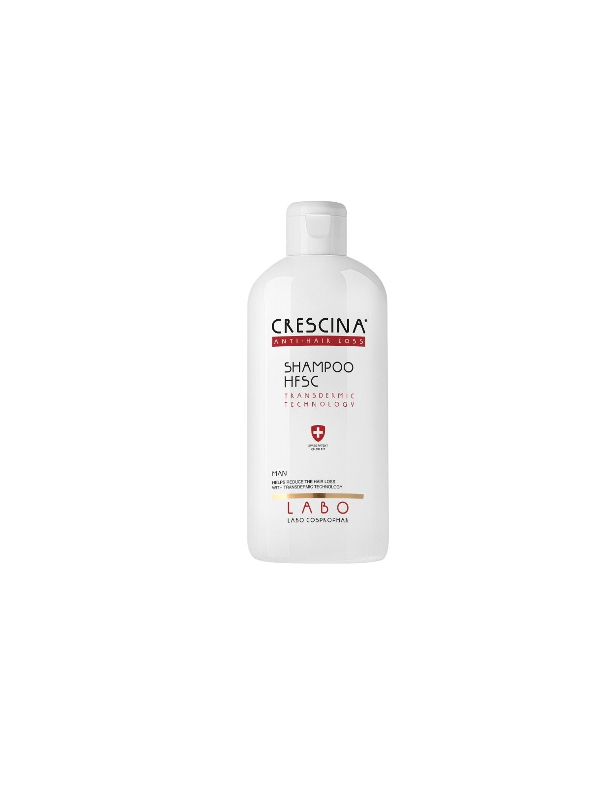 Labo Suisse Crescina Transdermic HFSC shampoo per capelli anti caduta dei capelli 500ml
