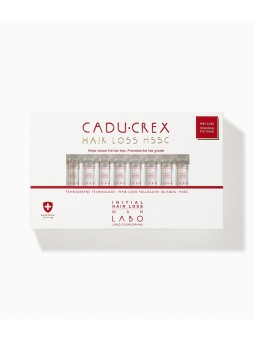 set Labo Suisse Cadu-Crex Initial Stage anti caduta dei capelli siero trattamento in fiale per cuoio capelluto uomo 20 pcs 3.5ml