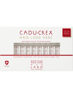 Labo Suisse Cadu-Crex Severe Stage anti caduta dei capelli siero trattamento in fiale per cuoio capelluto uomo 40 pcs 3.5ml