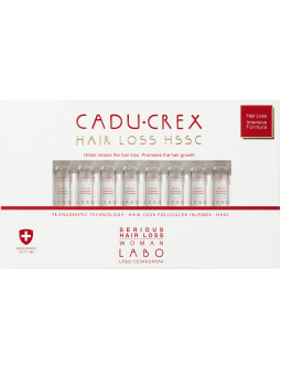 Labo Suisse Cadu-Crex Severe Stage anti caduta dei capelli siero trattamento in fiale per cuoio capelluto donna 40 pcs 3.5ml