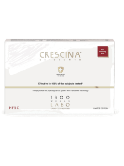set Labo Suisse Crescina Transdermic HFSC 1300 per stimolare la crescita siero trattamento in fiale per cuoio capelluto donna 5