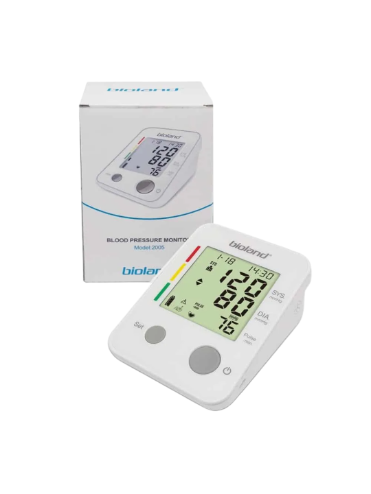 Bioland Bioland Digital Blood Pressure Monitors Upper Arm Automatic Oscillometric Battery unisex unisex