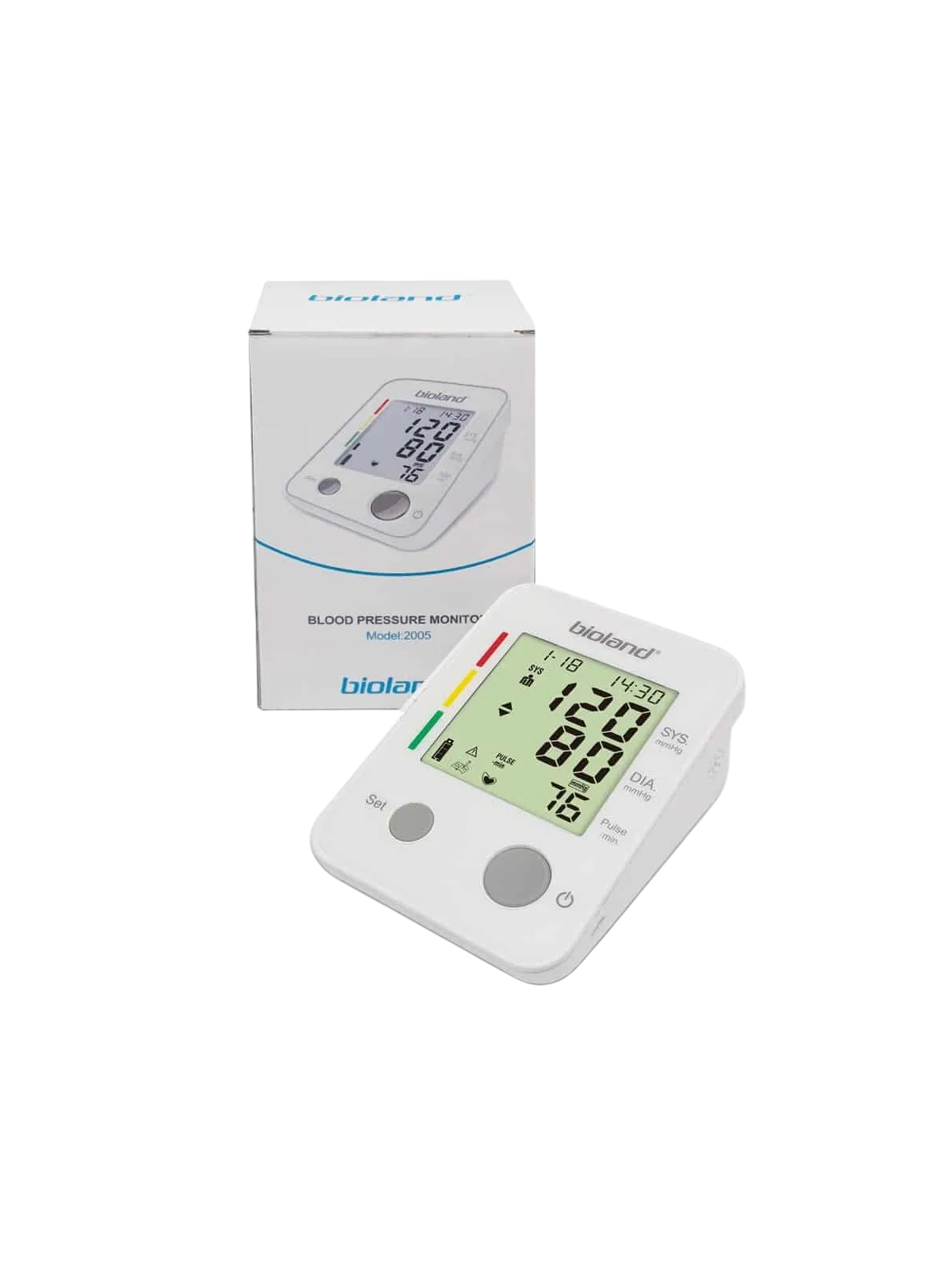 Bioland Bioland Digital Blood Pressure Monitors Upper Arm Automatic Oscillometric Battery unisex unisex