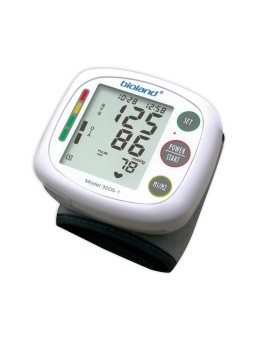 Bioland Bioland Digital Blood Pressure Monitors Wrist Automatic Oscillometric Battery unisex unisex