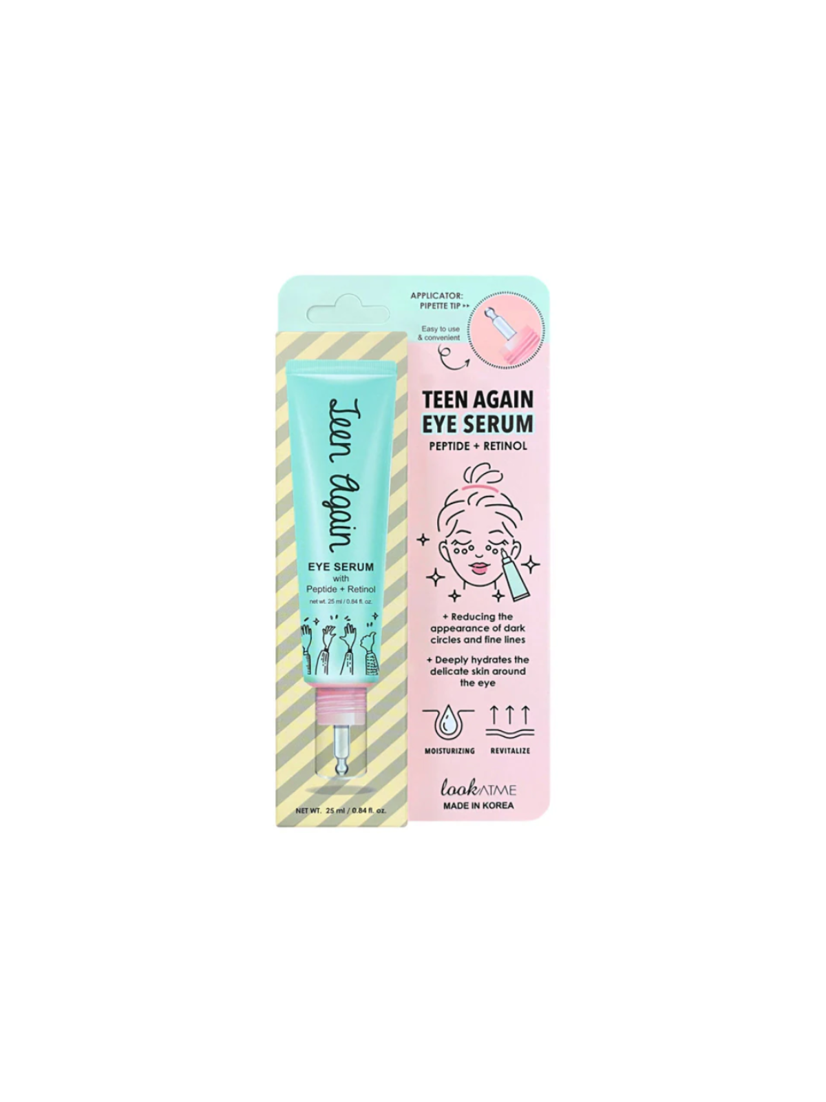 Look At Me Teen Again retinolo anti-occhiaie siero per gli occhi 25ml donna