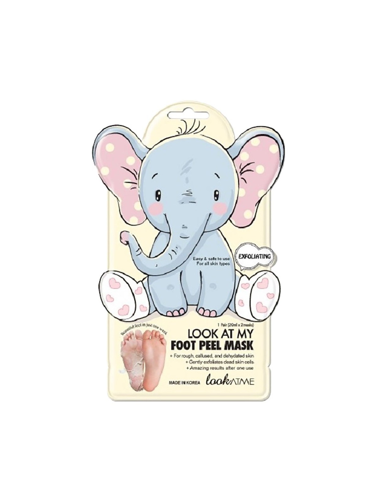 Look At Me Look At My Foot esfoliante Foot Sheet Mask 40ml donna