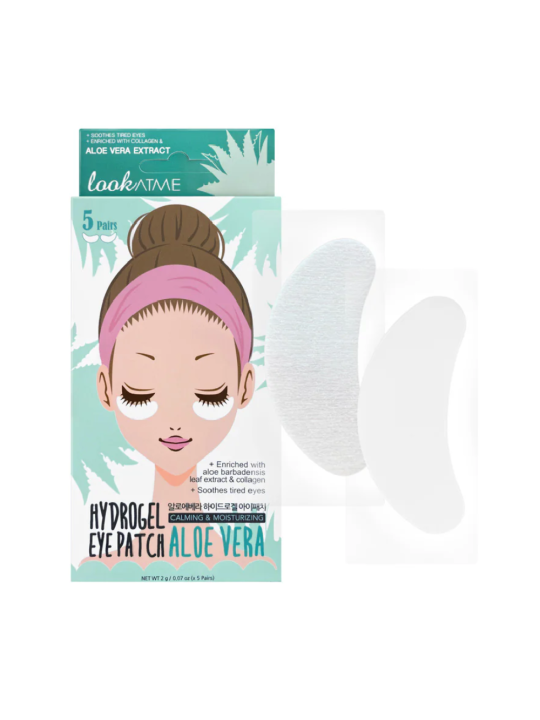 Look At Me Hydrogel Aloe Vera lenitivo patch per gli occhi 10 pcs donna