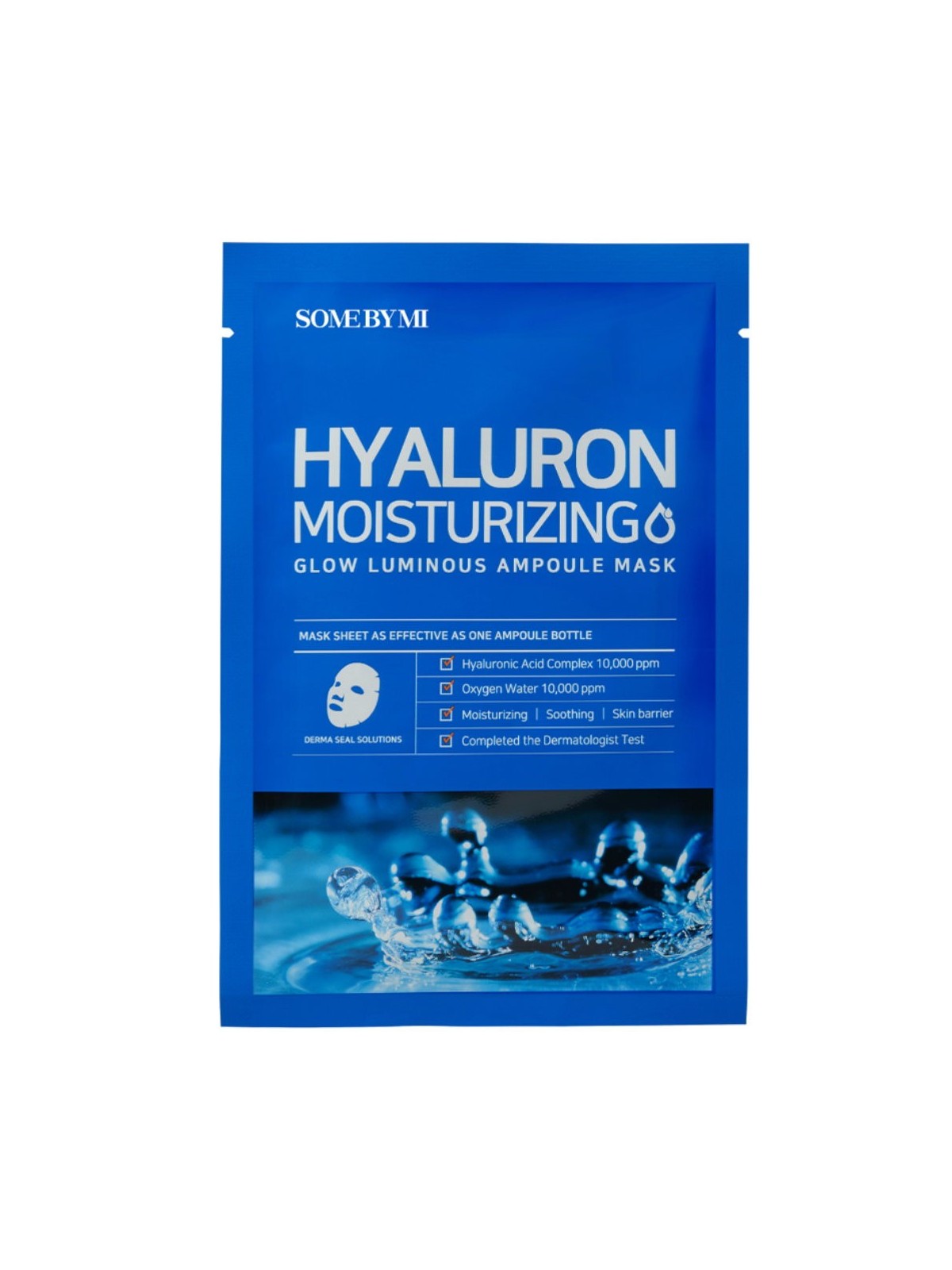 Some By Mi ialurone idratante maschera in tessuto per viso 25 g donna