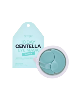Petitfee 10 Day Centella idratante e lenitivo giorno e notte patch per gli occhi 20 pcs donna