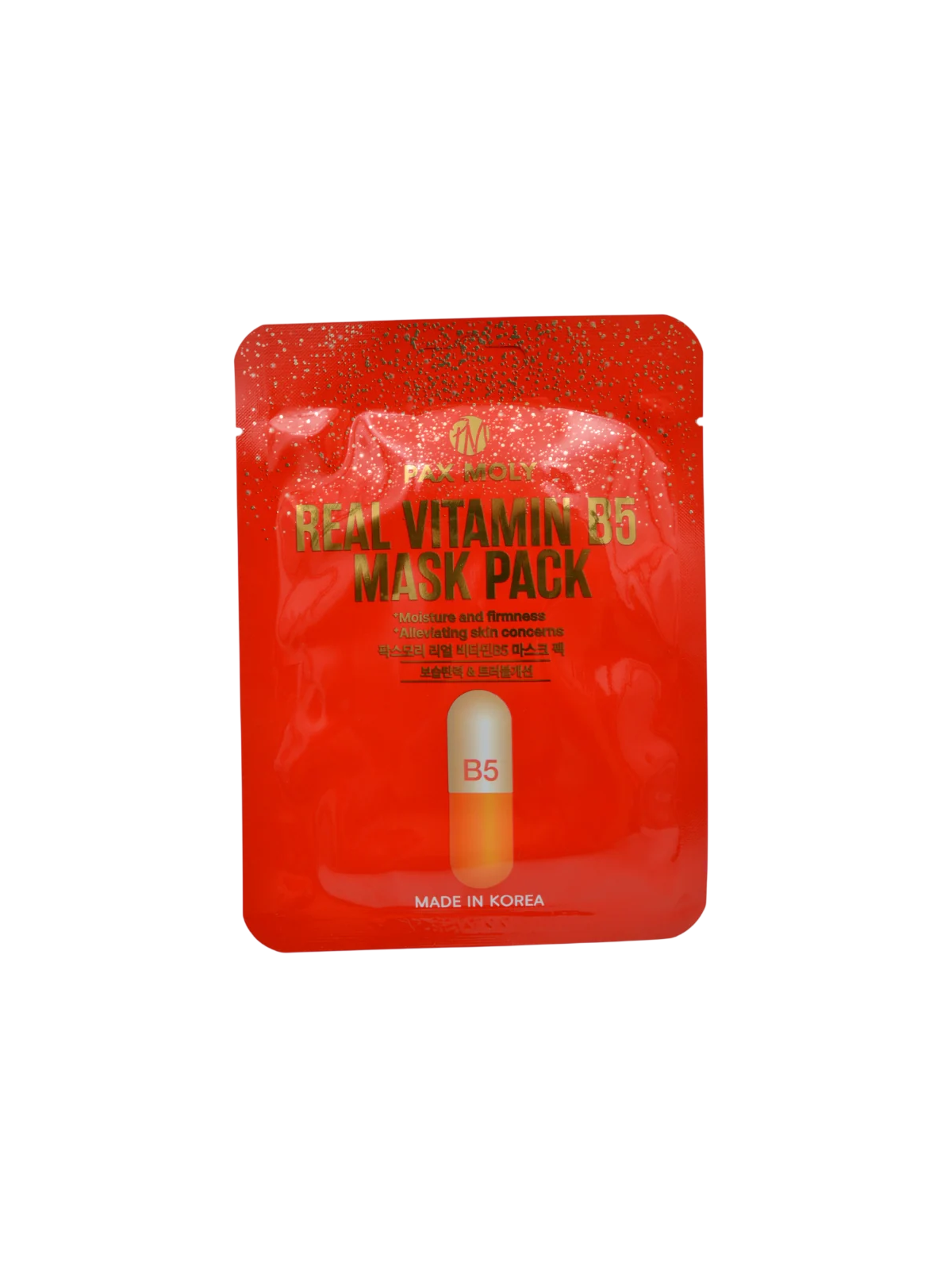 PaxMoly Real Vitamin B5 Hydrating & Soothing & Repairing maschera in tessuto viso giorno e notte 25ml donna