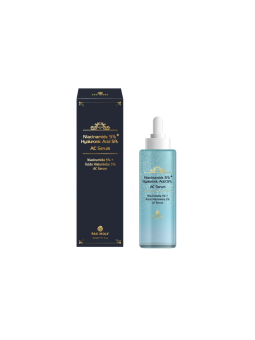 PaxMoly Ac Serum Niacinamide 5% + Hyaluronic Acid 5% anti-invecchiamento giorno e notte siero per viso 50ml donna