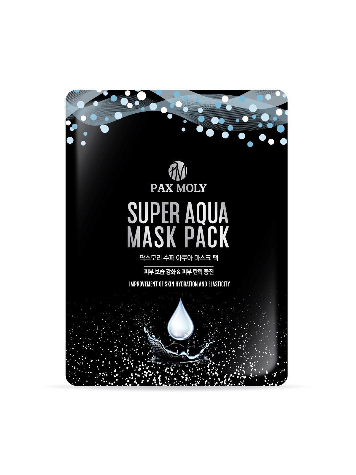 PaxMoly Super Aqua idratante maschera in tessuto per viso 25ml donna