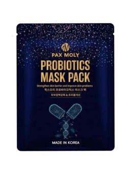 PaxMoly Probiotics Hydrating & Nourishing maschera in tessuto viso giorno e notte 25ml donna