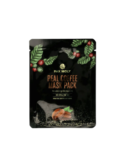 PaxMoly Real Coffee Hydration & Elasticity maschera in tessuto per viso 25ml donna