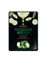 PaxMoly Real Cucumber anti-invecchiamento maschera in tessuto per viso 25ml donna