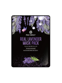 PaxMoly Real Lavender Elasticity maschera in tessuto per viso 25ml donna