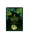 PaxMoly Real Avocado Nutritive maschera in tessuto per viso 25ml donna