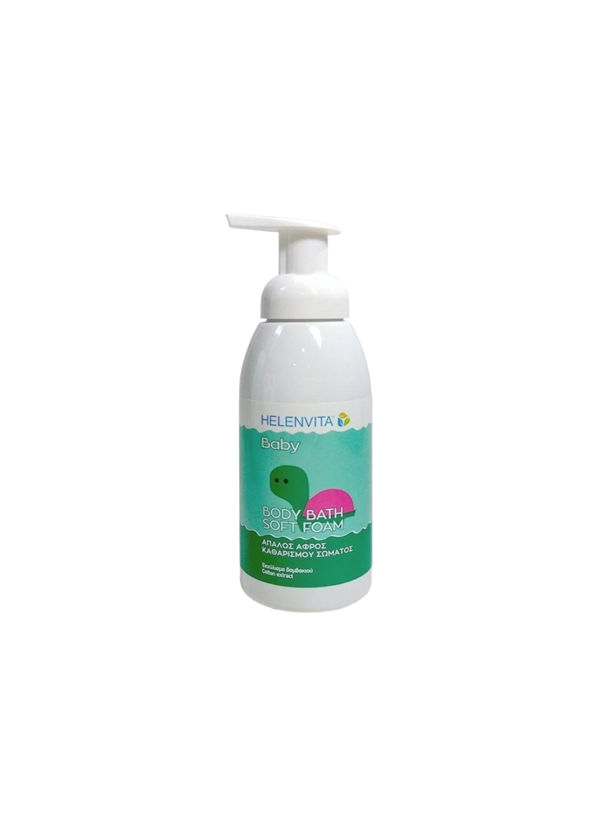 Helenvita baby Cotton Extract detergente mousse da doccia 400ml per bambini