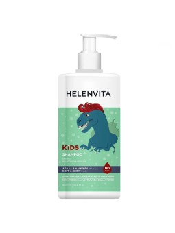 Helenvita Kids Dino shampoo per capelli per brillantezza e morbidezza 500ml per bambini