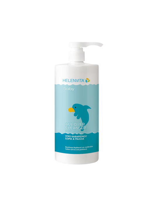 Helenvita baby Cotton Extract pulente e idratante gel doccia per tutti i tipi di pelle 1000ml per bambini