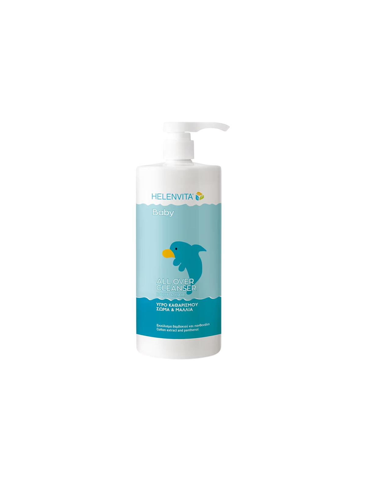 Helenvita baby Cotton Extract pulente e idratante gel doccia per tutti i tipi di pelle 1000ml per bambini