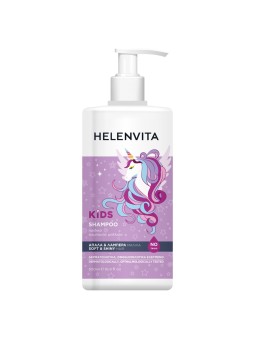 Helenvita Kids Unicorn shampoo per capelli per brillantezza e morbidezza 500ml per bambini