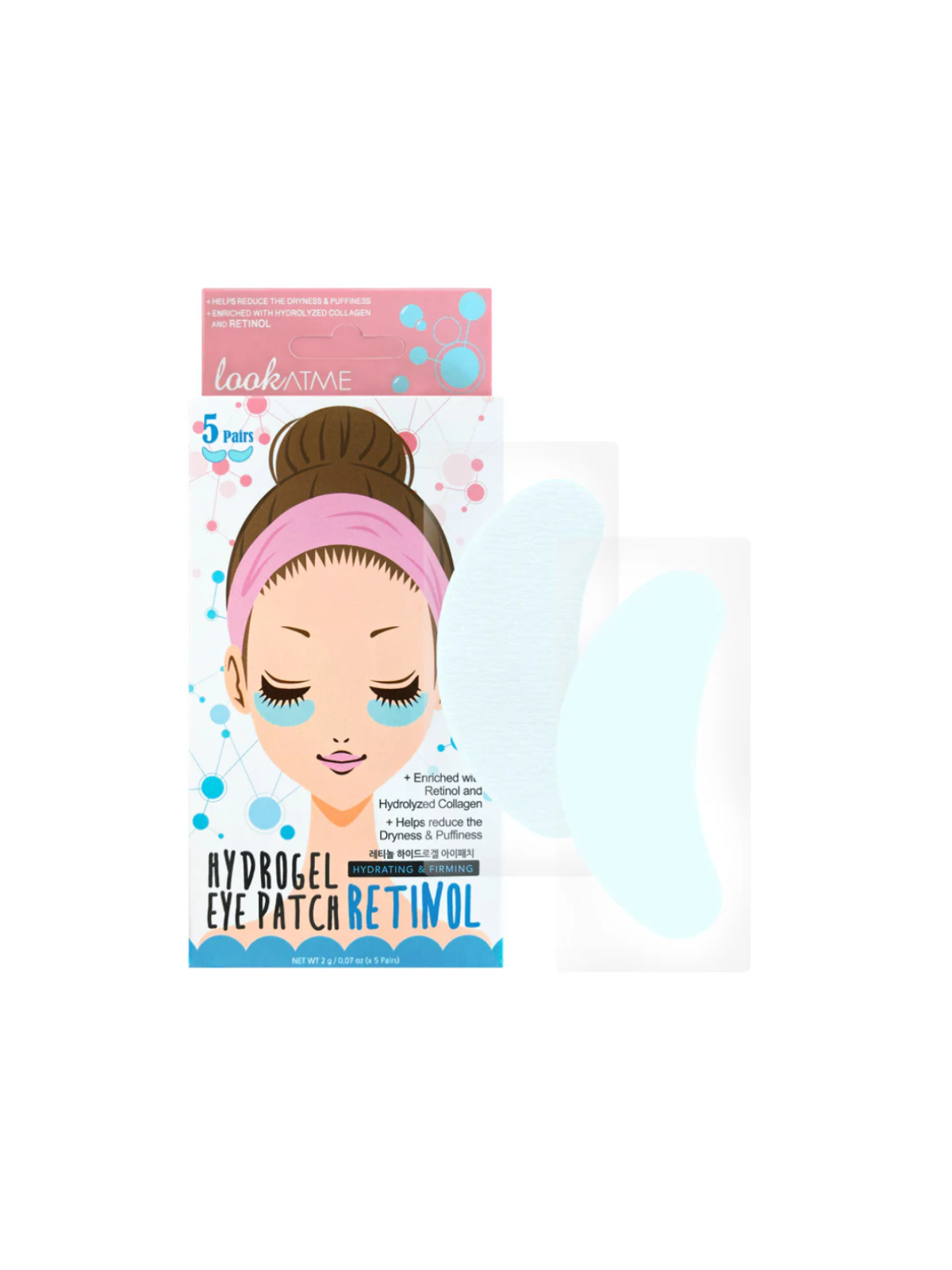 Look At Me Hydrogel retinolo tonificante patch per gli occhi 10 pcs donna