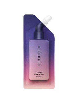 HideHere Collagen Sleeping Mask idratante e nutriente maschera notturna 25ml donna