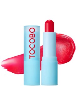 Tocobo Glass Tinted Hydrating & Glow balsamo labbra 011 Flush Cherry 3.5 g donna