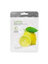 Beauugreen purificante Lemon Essence purificante maschera in tessuto per viso 23 g donna
