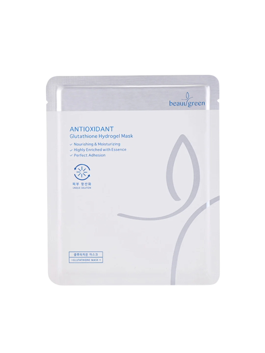 Beauugreen Beauugreen Glutathione antiossidante maschera in tessuto per viso 30 g donna