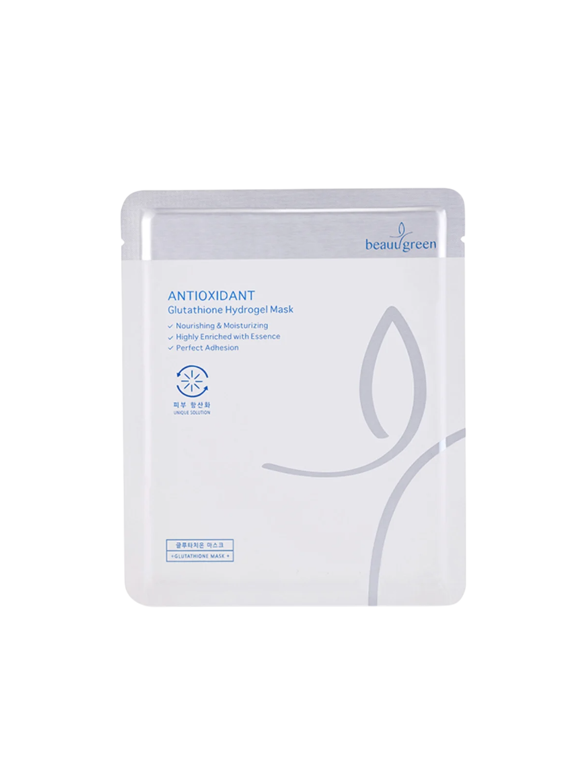Beauugreen Beauugreen Glutathione antiossidante maschera in tessuto per viso 30 g donna