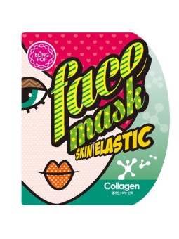 Blingpop Blingpop Collagen Elasticity maschera in tessuto per viso 25 g donna