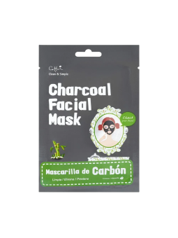 Cettua Cettua carbone attivo elimina le impurità maschera in tessuto per viso 20 g donna