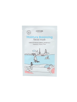 Cettua Cettua Moisturising & Balancing maschera in tessuto per viso 20 g donna