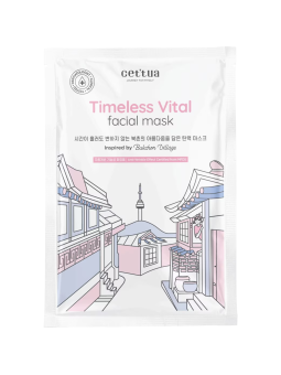 Cettua Timeless Vital anti-invecchiamento maschera in tessuto per viso 20 g donna