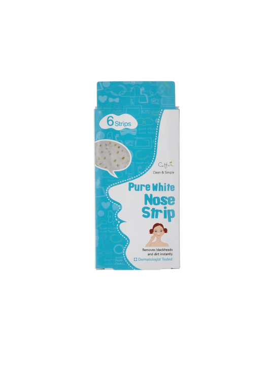 Cettua Pure White Cleansing & Exfoliating Nose Sheet Strips 6 pcs donna