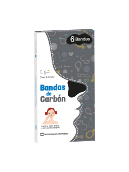 Cettua Cettua carbone attivo Cleansing & Exfoliating Nose Sheet Strips 6 pcs donna