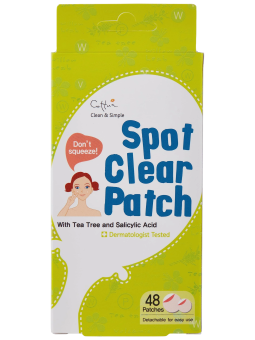 Cettua Spot Clear anti-acne cerotto per trattamento locale per viso 48 pcs unisex