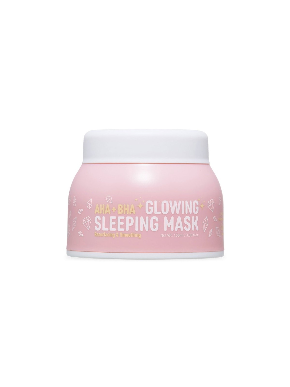 Look At Me AHA + BHA Glowing Sleeping Resurfacing maschera notturna 100ml donna