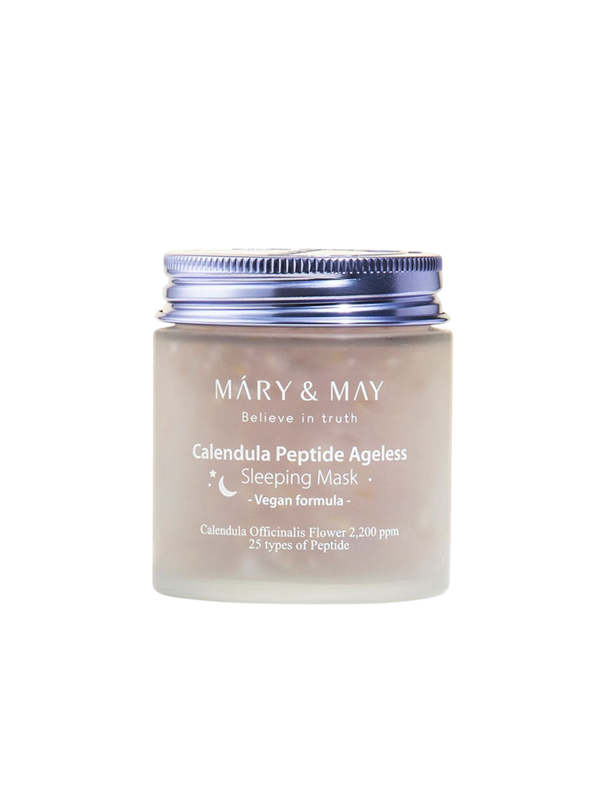 Mary and May Calendula Peptide Ageless Hydrating & Calming maschera notturna 110 g donna