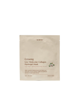 Glamfox Ginseng idratante tonificante illuminante rivitalizzante Hydrogel maschera in gel per viso 30 g donna